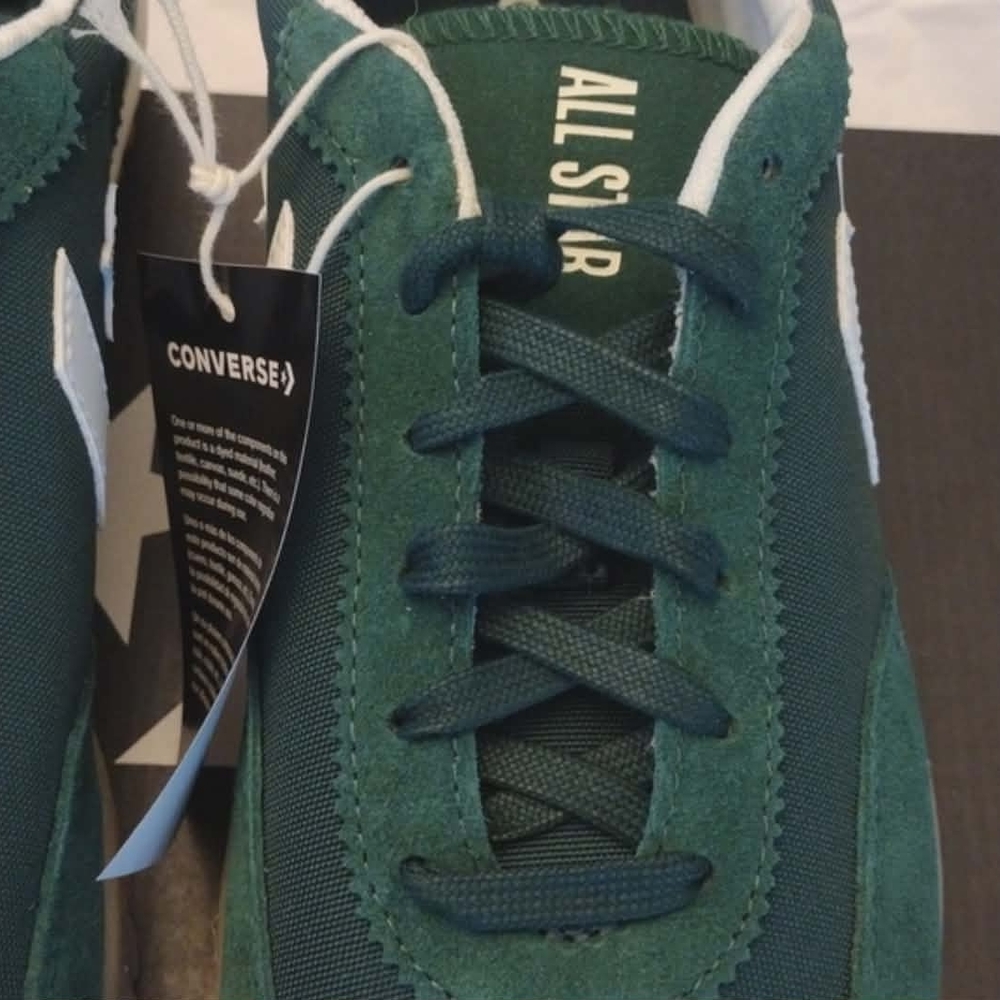 Converse Run Star Green Unisex Shoes. Size 9 - Picture 10 of 10